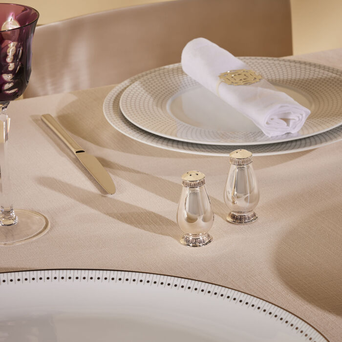 Malmaison Salt & Pepper Shakers Silver Plated christofle malmaison salt pepper shakers silver plated