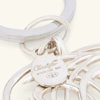 christofle mavelot au key chain sterling silver