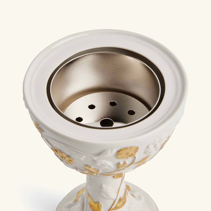 villari taormina incense burner gold