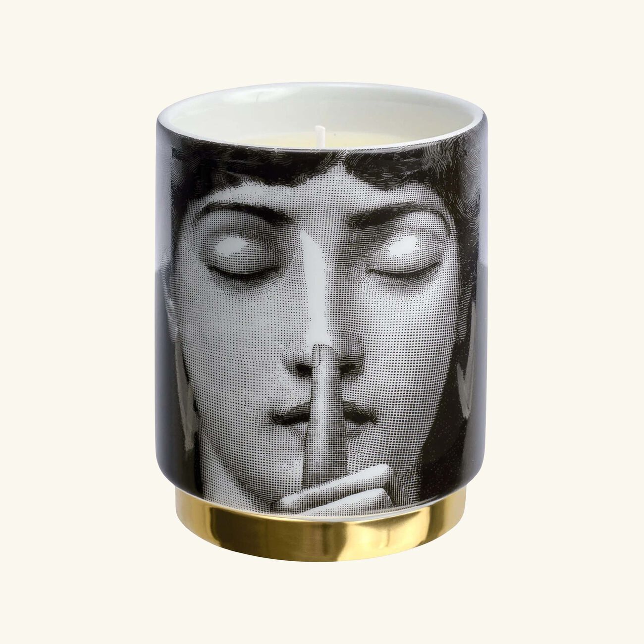 Immaginazione Silenzio Small Scented Candle fornasetti immaginazione silenzio small scented candle