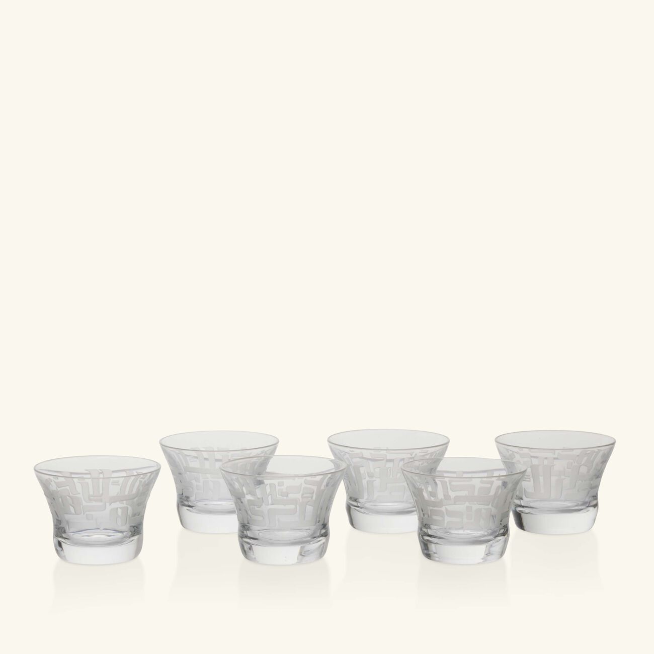 Dar Coffee Cups Clear Set of 6 dimlaj dar coffee cups clear set of 6