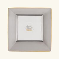 Pegaso Trinket Tray Square Small Grey etro pegaso trinket tray square small grey