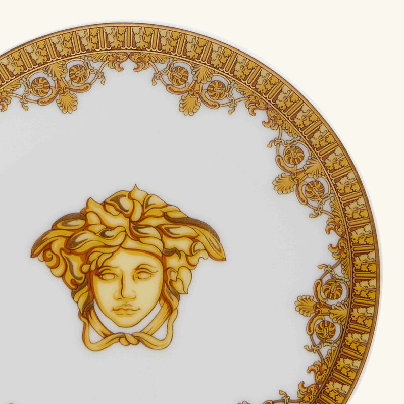 I Love Baroque Plate Round White 10cm versace i love baroque plate round white 10cm