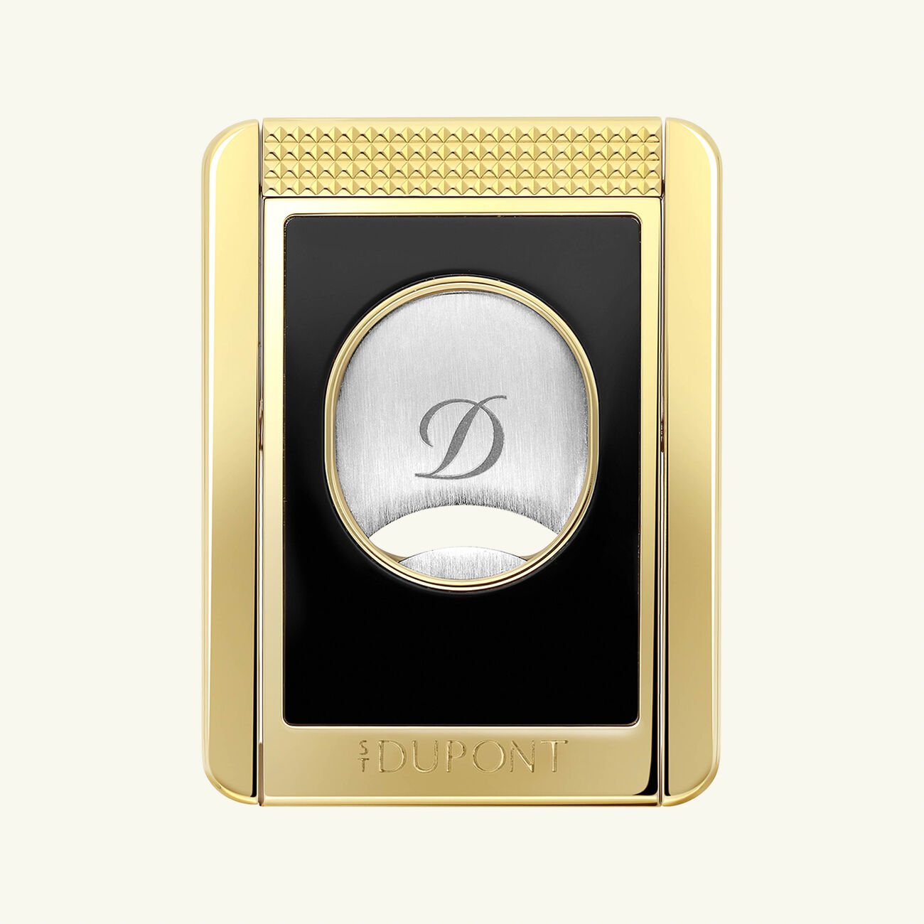 اس تي دوبون قاطعة سيجار بحامل باللون الأسود