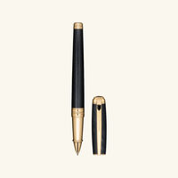 James Bond 007 Black & Gold RollerBall Pen اس تي دوبون james bond 007 black gold rollerball pen