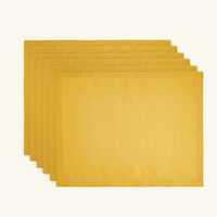 catherine denoual feliz placemat yellow set of 6