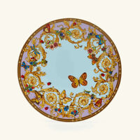 Le Jardin de Versace Charger Plate Round Blue 33cm le jardin de versace charger plate round blue 33cm