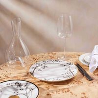 بينتو باريس طبق التقديم فيو كيوتو دائري أبيض 26 سم