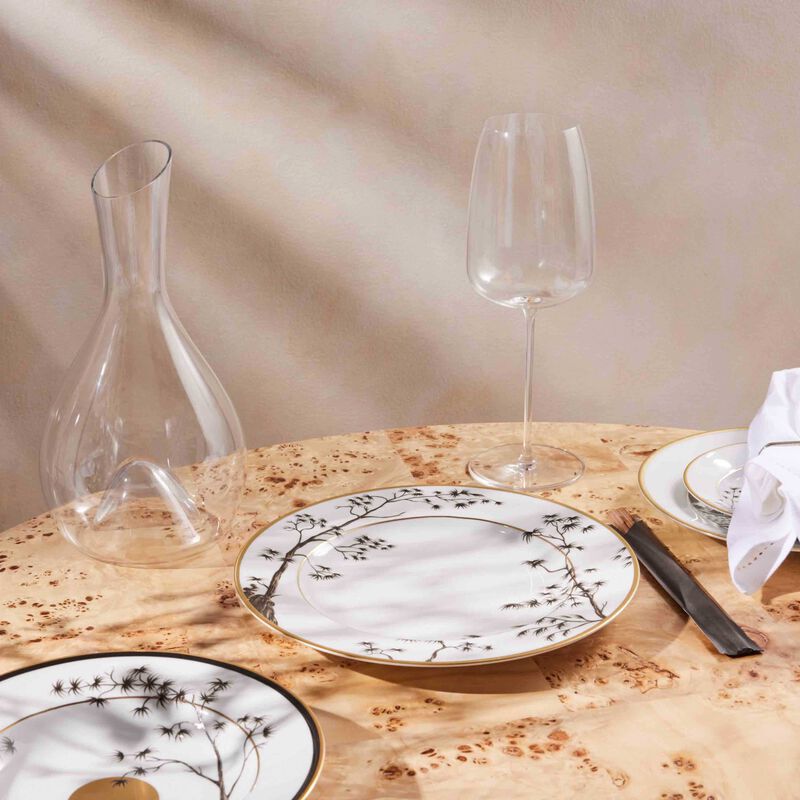 بينتو باريس طبق التقديم فيو كيوتو دائري أبيض 26 سم