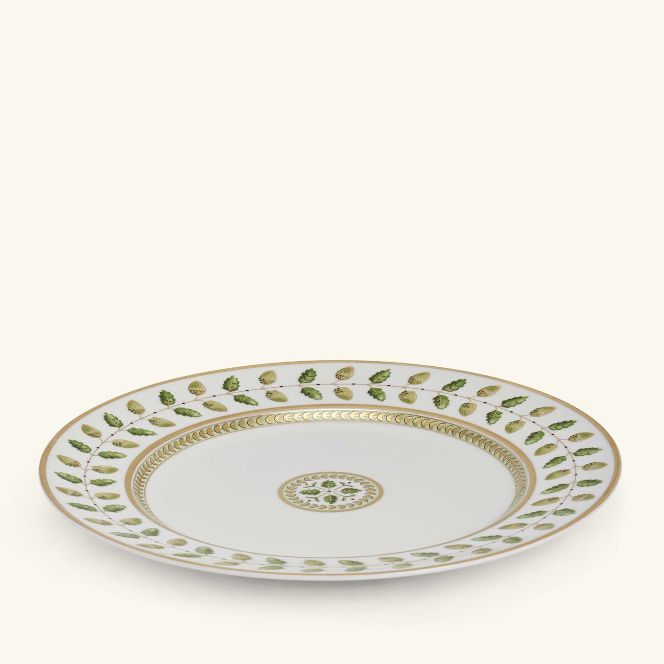 Constance Dinner Plate Round Green 26cm bernardaud constance dinner plate round green 26cm
