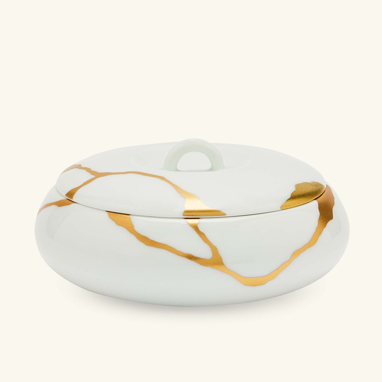 bernardaud kintsugi box gold