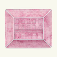 Palazzo Decorative Tray Squre Pink versace palazzo decorative tray squre pink