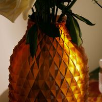 Heroine Coco Vase Round Large Amber ruckl heroine coco vase round large amber