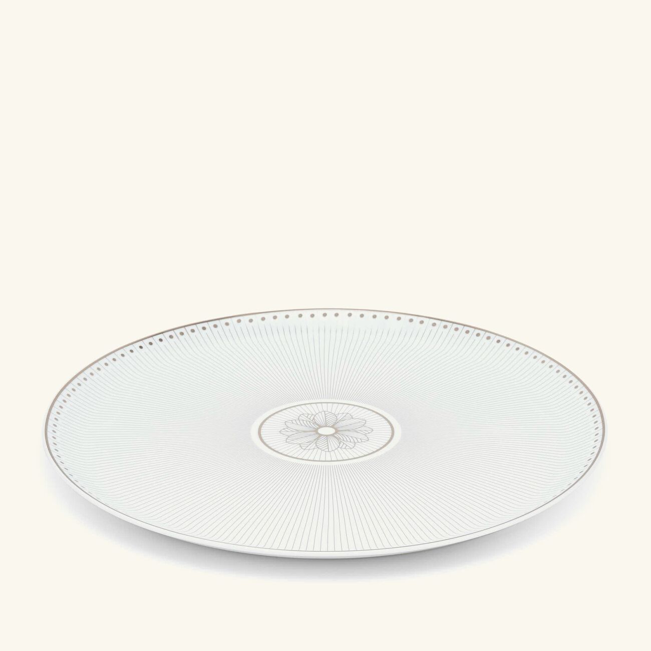 Malmaison Impériale Pie Dish Round White 32cm christofle malmaison imp riale pie dish round white 32cm