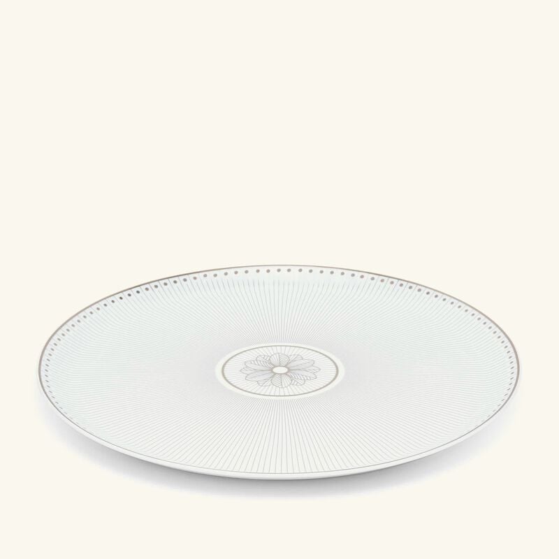 Malmaison Impériale Pie Dish Round White 32cm christofle malmaison imp riale pie dish round white 32cm