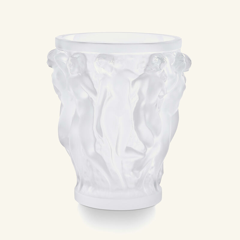 Bacchantes Vase Mini Clear lalique bacchantes vase mini clear