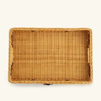 Bailey Serving Tray Rectangular Medium Brown ralph lauren home bailey serving tray rectangular medium brown