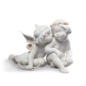 Eros And Psyche Angels Figurine, medium