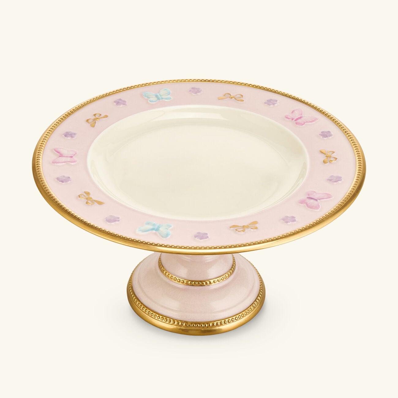 Butterfly Cake Stand Pink villari butterfly cake stand pink