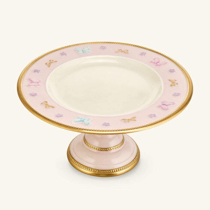 Butterfly Cake Stand Pink villari butterfly cake stand pink