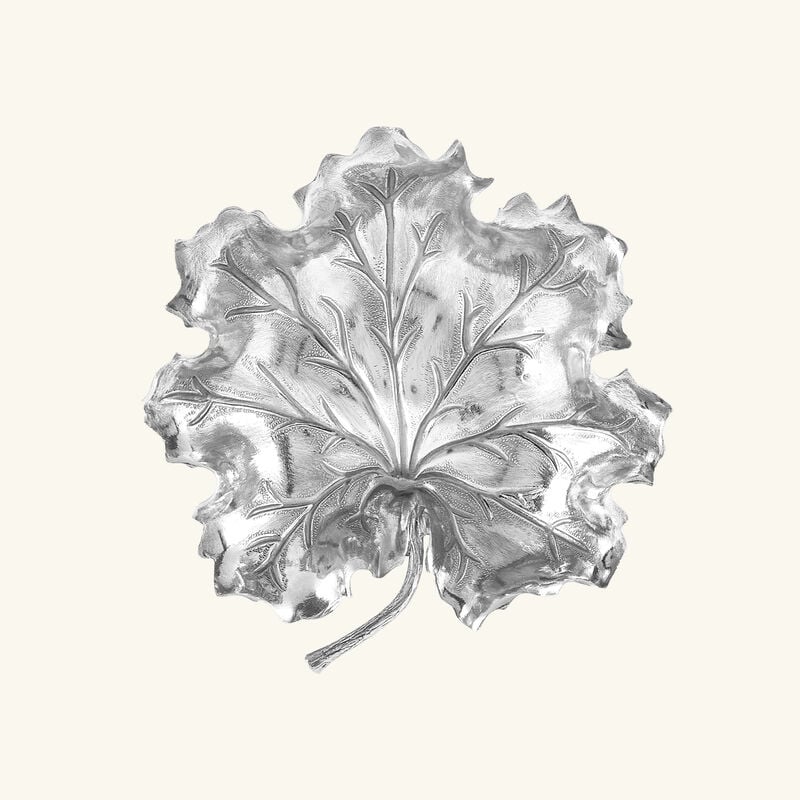 buccellati geranium leaf bowl small silver