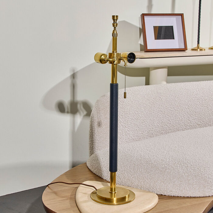 Garner Table Lamp Navy ralph lauren home garner table lamp navy