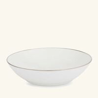 Albi Platine Soup Bowl White 23cm christofle albi platine soup bowl white 23cm