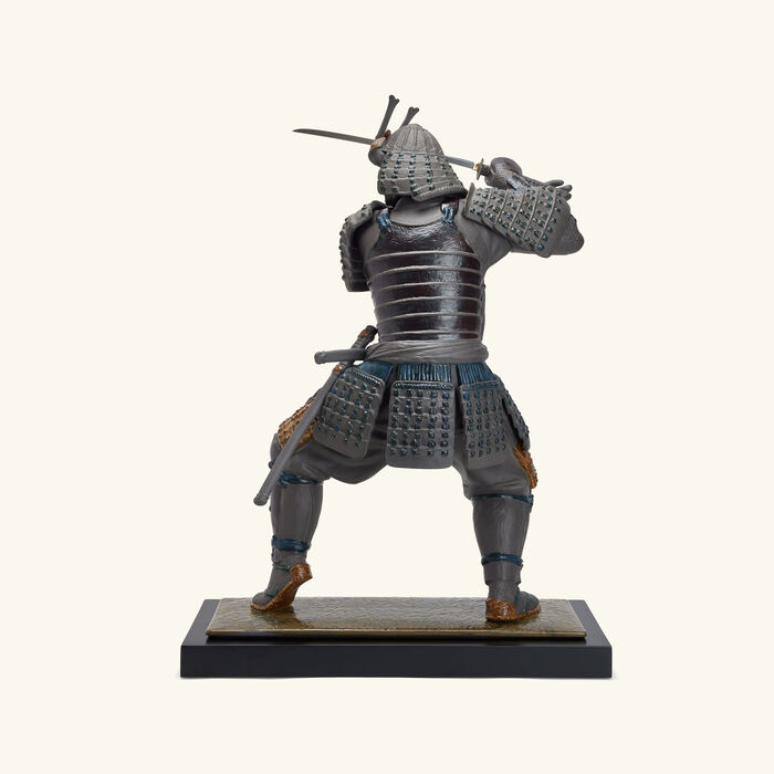Samurai Warrior Sculpture Large Black lladro samurai warrior sculpture large black