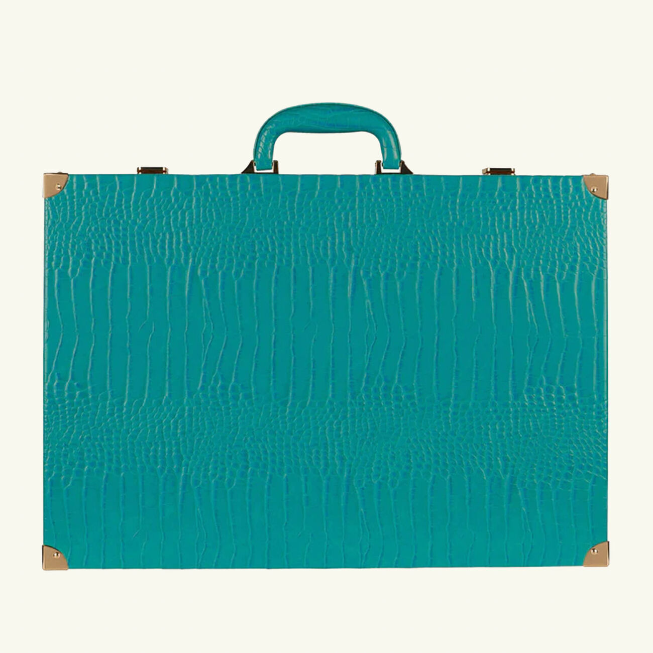 vido teal alligator backgammon set