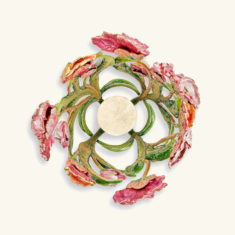 jay strongwater athena tulip vase medium pink