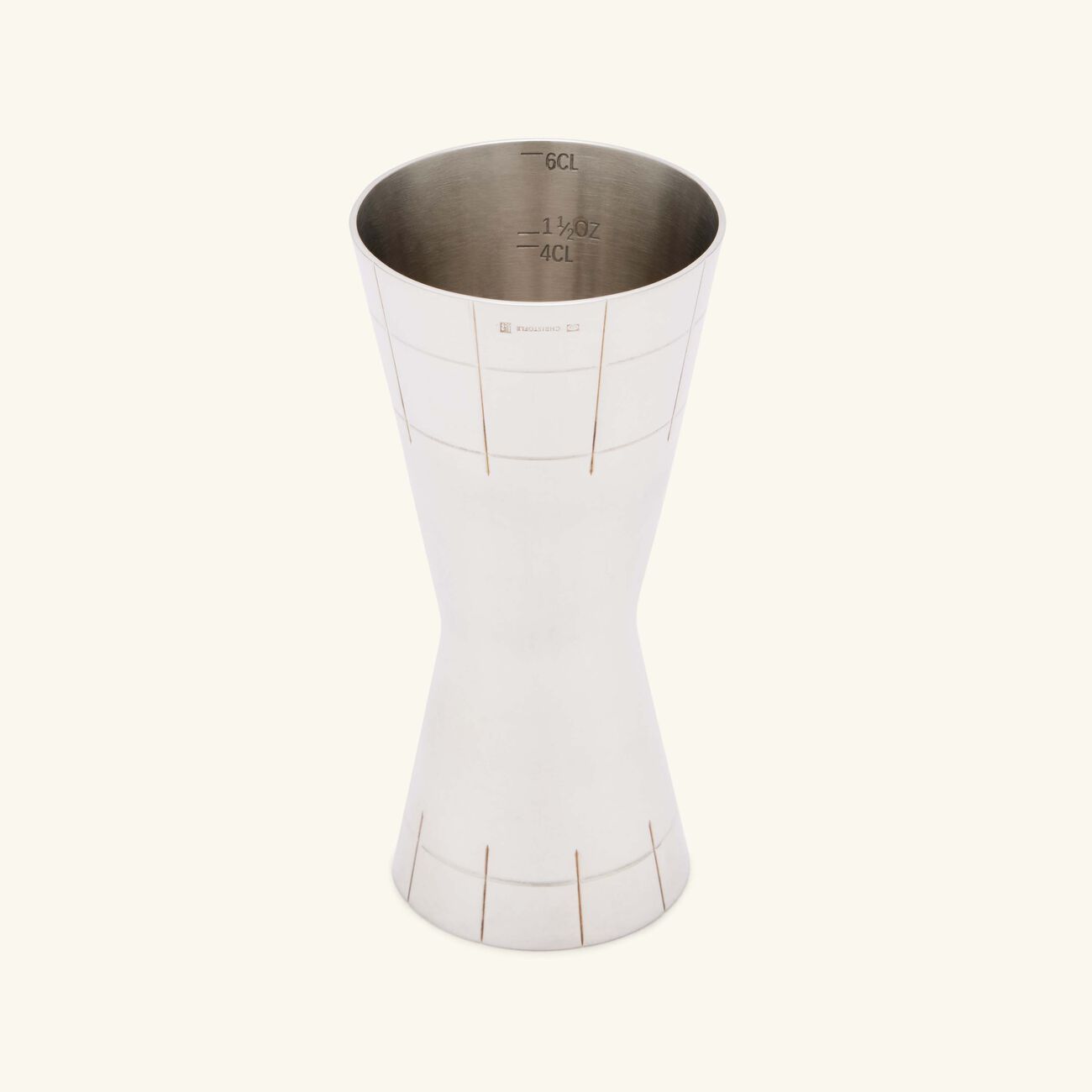 كريستوفل إناء مزج المشروبات جرافيك باللون الفضي