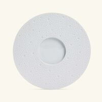 Ecume Serving Platter Round White 18cm bernardaud ecume serving platter round white 18cm