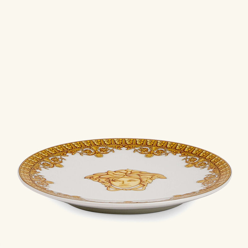 I Love Baroque Plate Round White 10cm versace i love baroque plate round white 10cm
