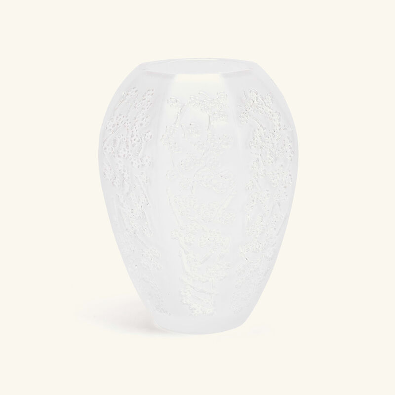 Sakura Vase Small Clear lalique sakura vase small clear