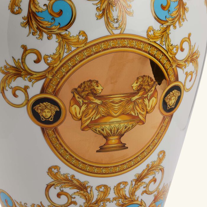 versace prestige gala vase extra large blue