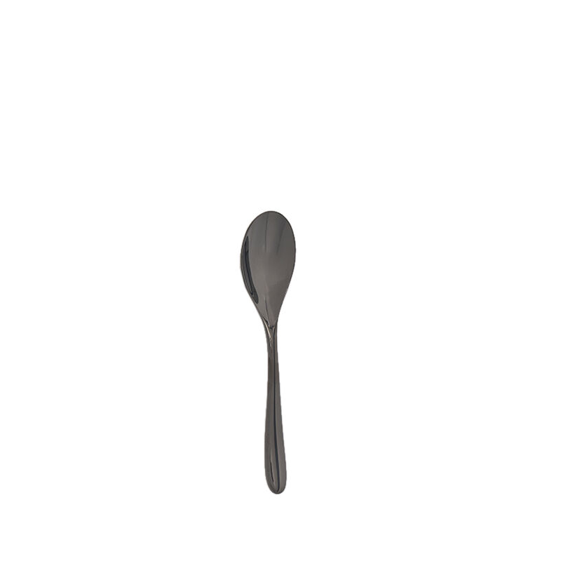 L' Ame De Dessert Spoon Black, large