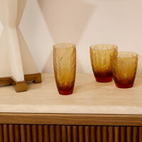 ZIG ZAG Champagne Glass Orange missoni home zig zag champagne glass orange