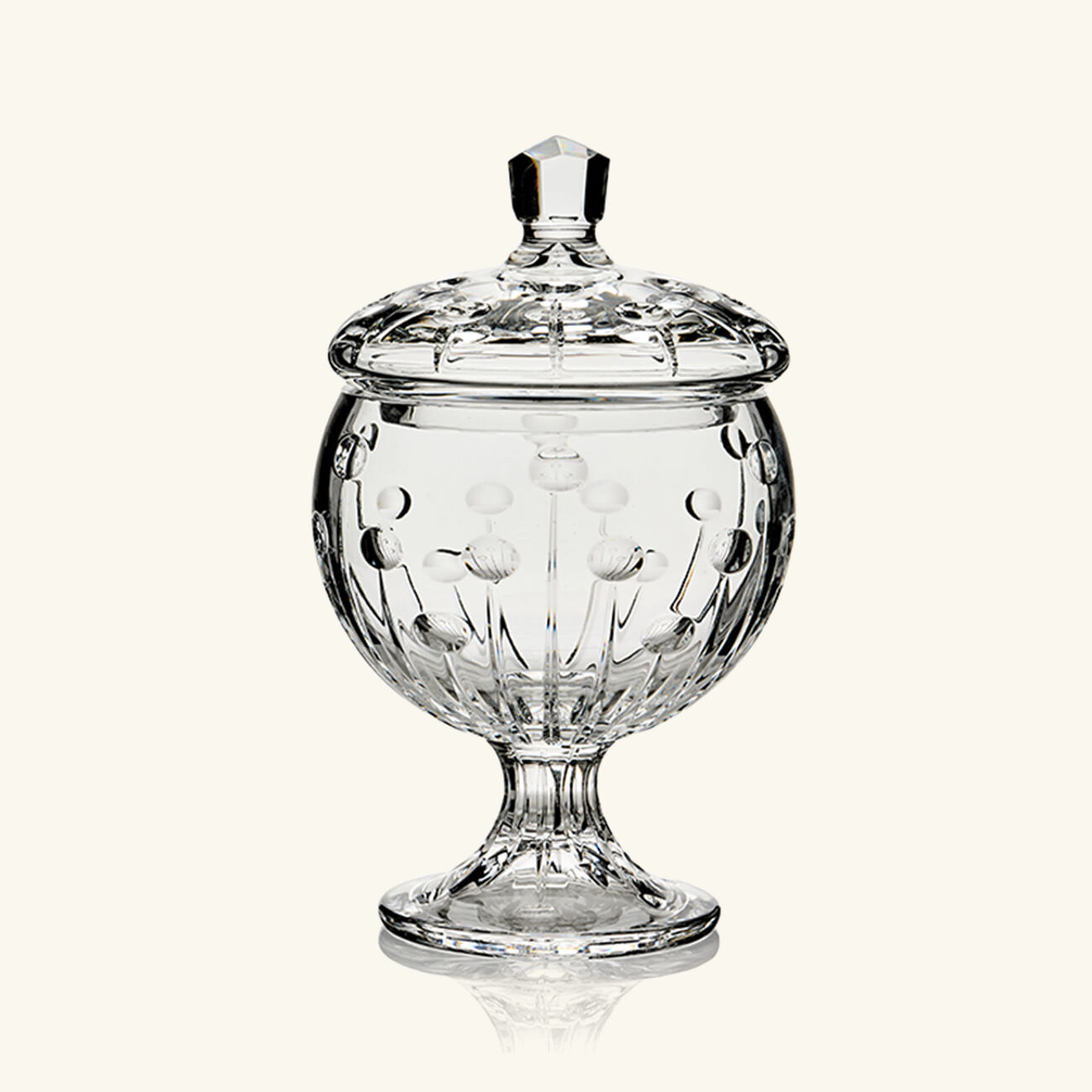 Baba Footed Candy Box Clear mario cioni c baba footed candy box clear