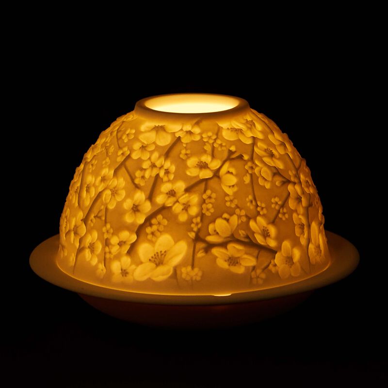 Cherry Blossoms Led Lithophanie bernardaud cherry blossoms led lithophanie