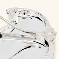 وعاء المكسرات غاليا كارنايشن سيرفر باللون الفضي كريستوفل وعاء المكسرات غاليا كارنايشن سيرفر باللون الفضي