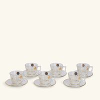 dimlaj hayat tea cup and saucer gold set of 6