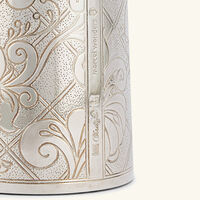 كريستوفل شمعدان جاردان ديدن مطلي بالفضة من خمس شموع