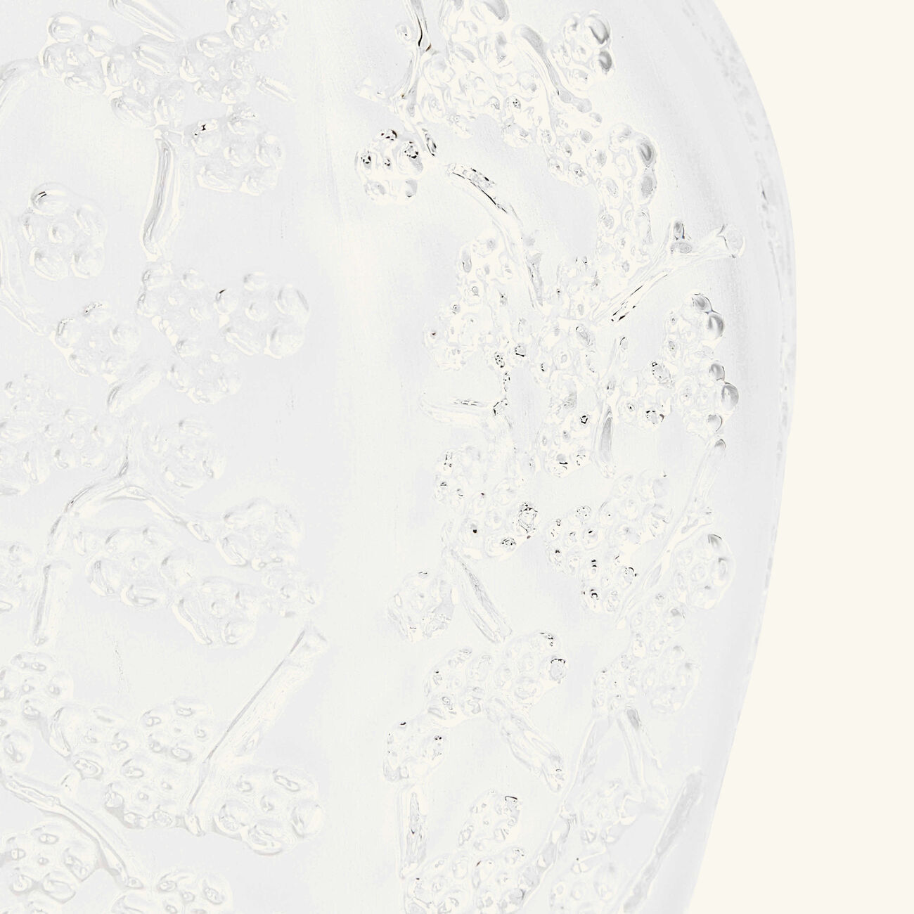 Sakura Vase Small Clear lalique sakura vase small clear