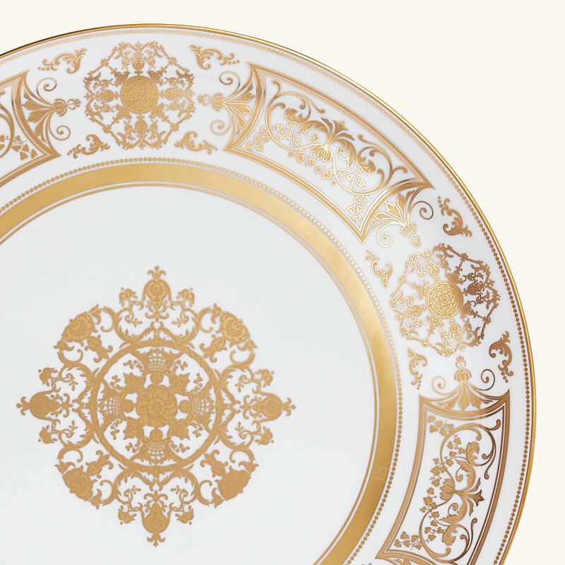 Aux Rois Serving Platter Round Gold 32cm bernardaud aux rois serving platter round gold 32cm