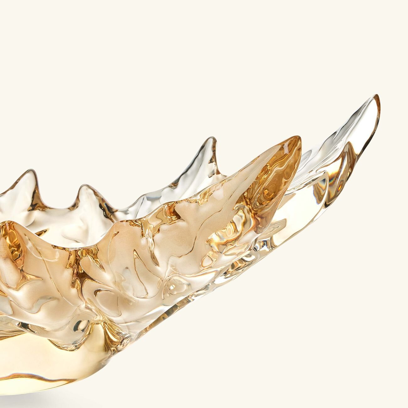 لاليك قطعة ديكور مركزية شانزيليزييه باللون الذهبي