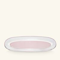 Nagham Serving Platter & Bowls Pink Set of 3 dimlaj nagham serving platter bowls pink set of 3