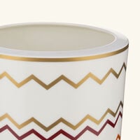 ميسوني هوم مزهرية أيكونيك دائرية كبيرة متعددة الألوان