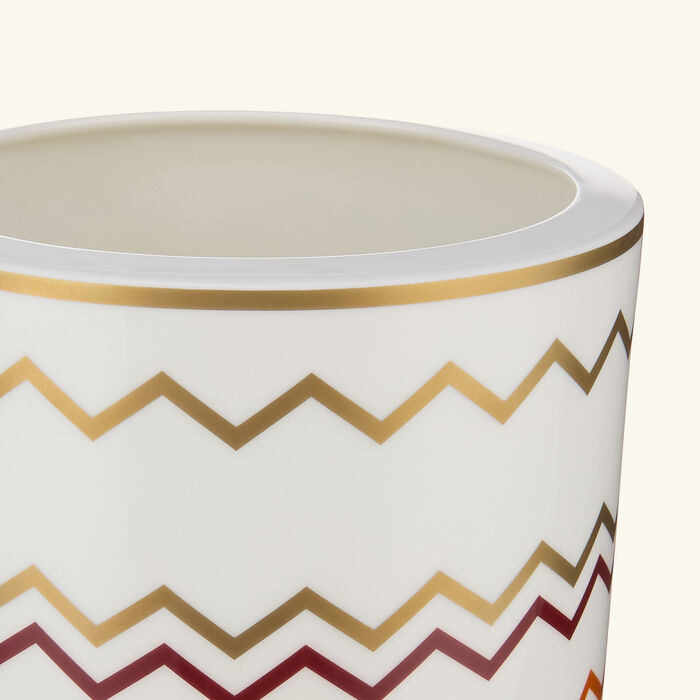 ميسوني هوم مزهرية أيكونيك دائرية كبيرة متعددة الألوان