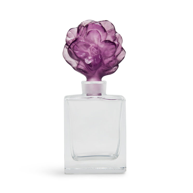 Camellia Purple Perfume Bottle, large