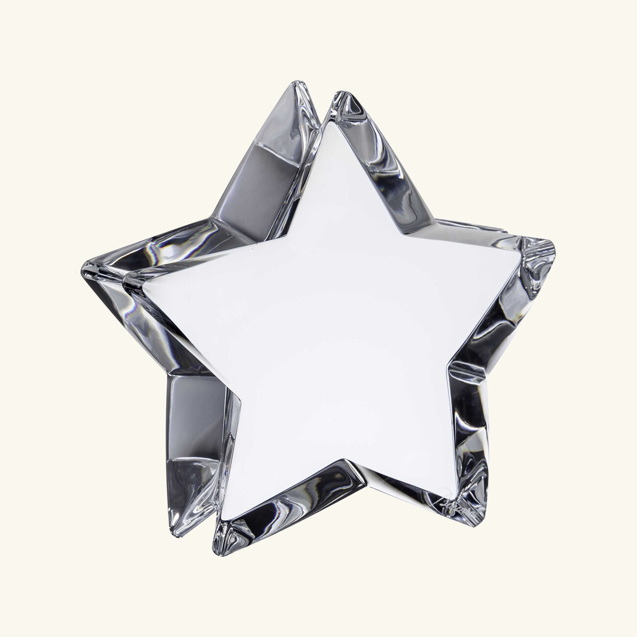 باكارا منحوتة إيتوال زينزين صغيرة شفافة